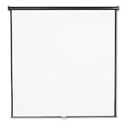 QUARTET Wall or Ceiling Projection Screen, 84 x 84, White Matte Finish 684S